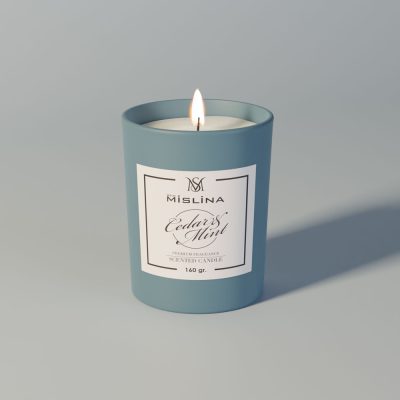 شمع معطر میسلینا پاریس با رایحه Cedar Mint